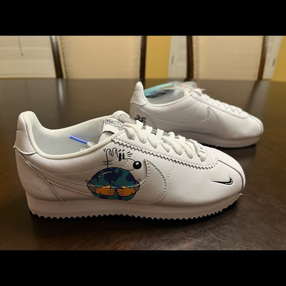 New Nike Cortez x Steve Harrington Earth Day Sneaker Shoes Size US 5 - Picture 2 of 12